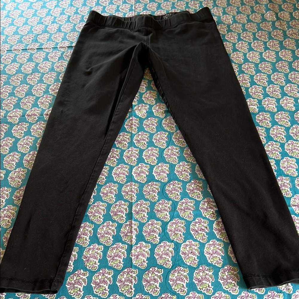 J. Crew Classic Black Leggings